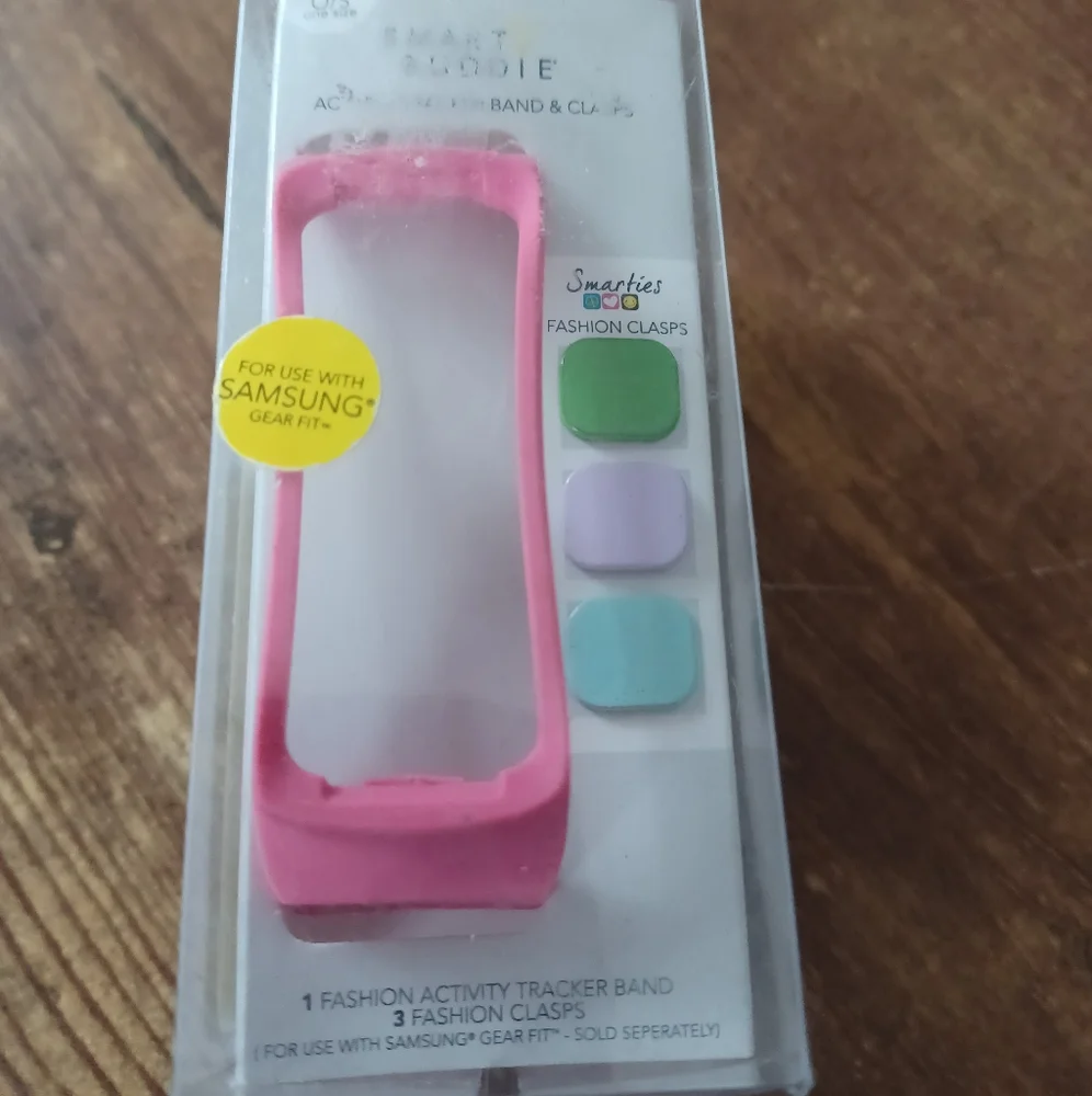 Smart Buddie Samsung gearfit band w/ 3 fashion clips